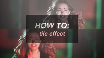 how to: tile effect (newblue required) / svp