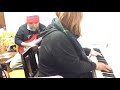 「横須賀ストーリー」/山口百恵〜夫婦でセッションピアノとエレキギター