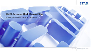 ASCET-DEVELOPER Block Diagram Editor