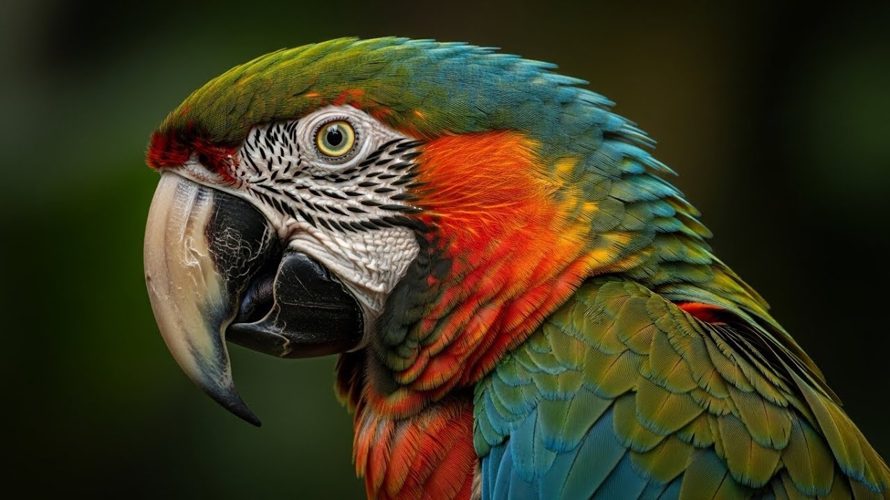 Relaxing Bird Video 🌿 Beautiful Feathers & Peaceful Nature Sounds