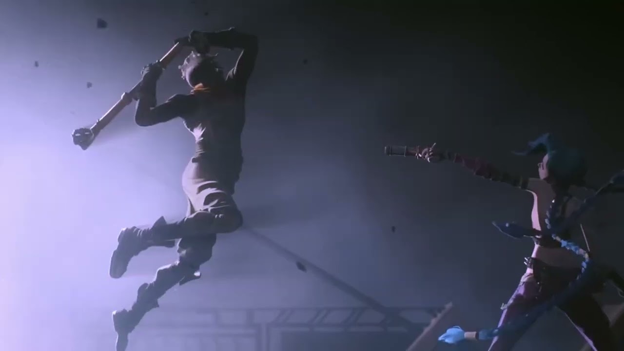 CLIQUE BOOM. | EKKO VS JINX | ARCANE