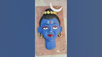mahadev murti clay makings/ mahadev idol makings/shiv ji idol making #shorts #video#making#shivling
