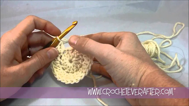 Left Hand Double Crochet #8: DC Increase When Working in the Round