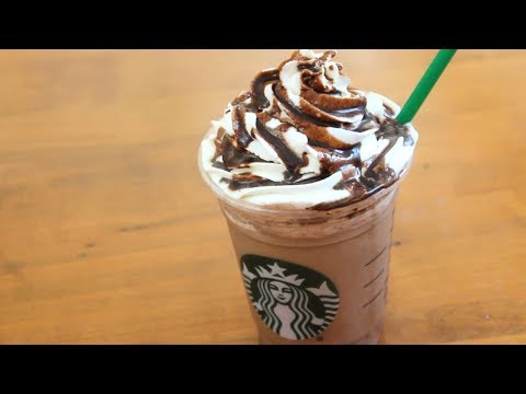 Starbucks Double Chocolate Chip Frappuccino | 4 ingredients