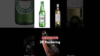 3 ways make beverage renders look delicious - Blender 3D