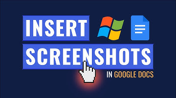 How To Insert Screenshot In Google Docs