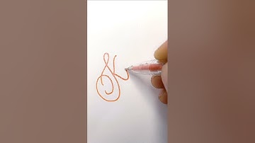 "King" cursive handwriting.  #shorts #trending #calligraphy #relaxing #cursive