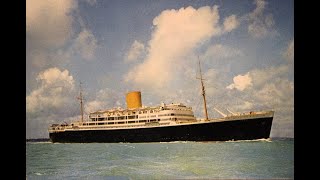 RMS Andes II - Royal Mail Line - Small cruise footage