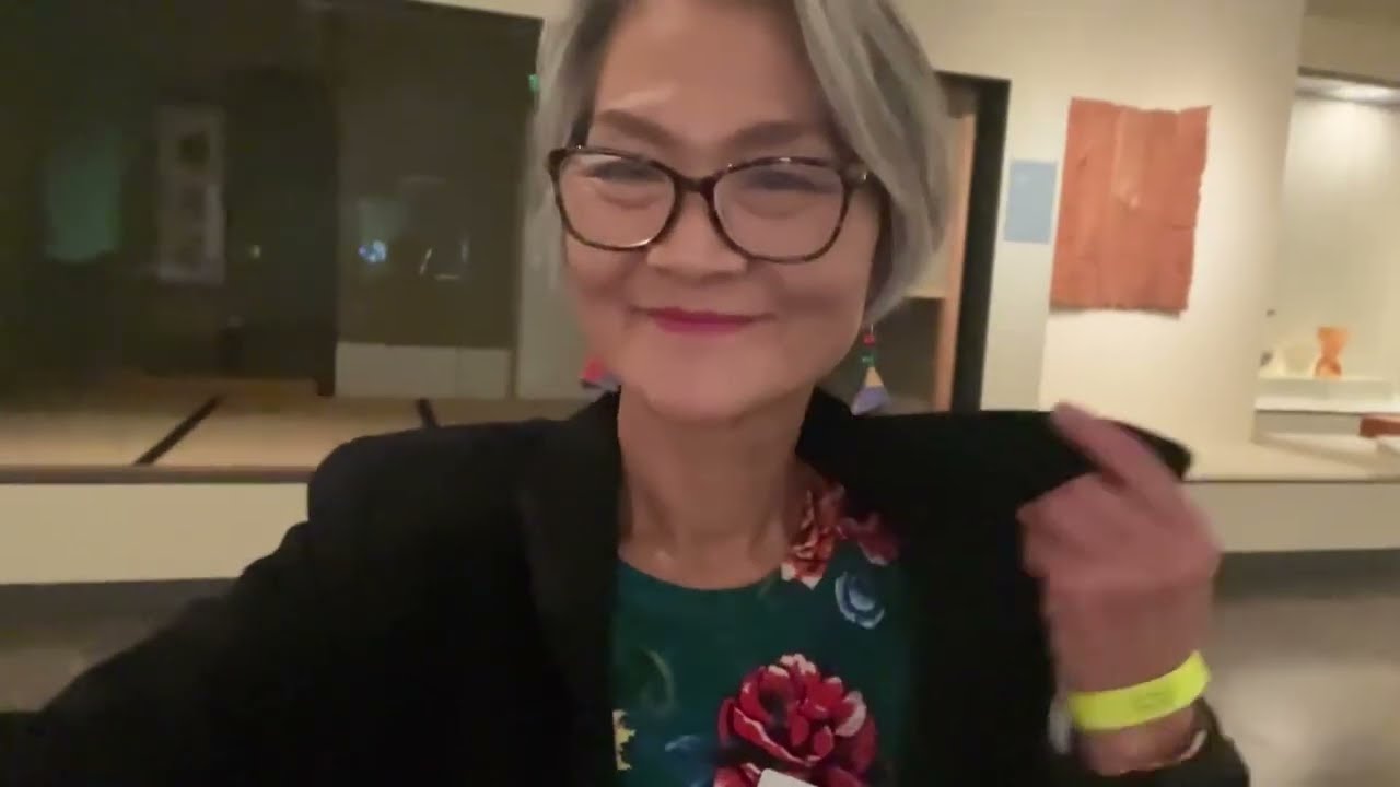 Night asmr whisper at the museum - San Francisco Asian Art