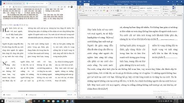 WORD - DROPCAP, COLUMNS