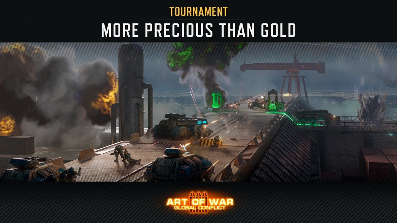 "MORE PRECIOUS THAN GOLD" TOURNAMENT (Art of War 3 RTS) YouTube