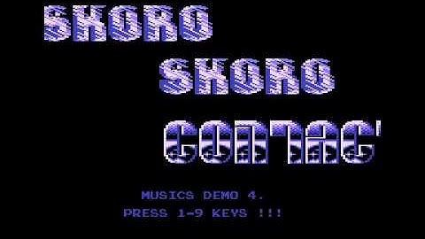 Musics Demo 4 (Commodore Plus/4 music box demo in 1992)