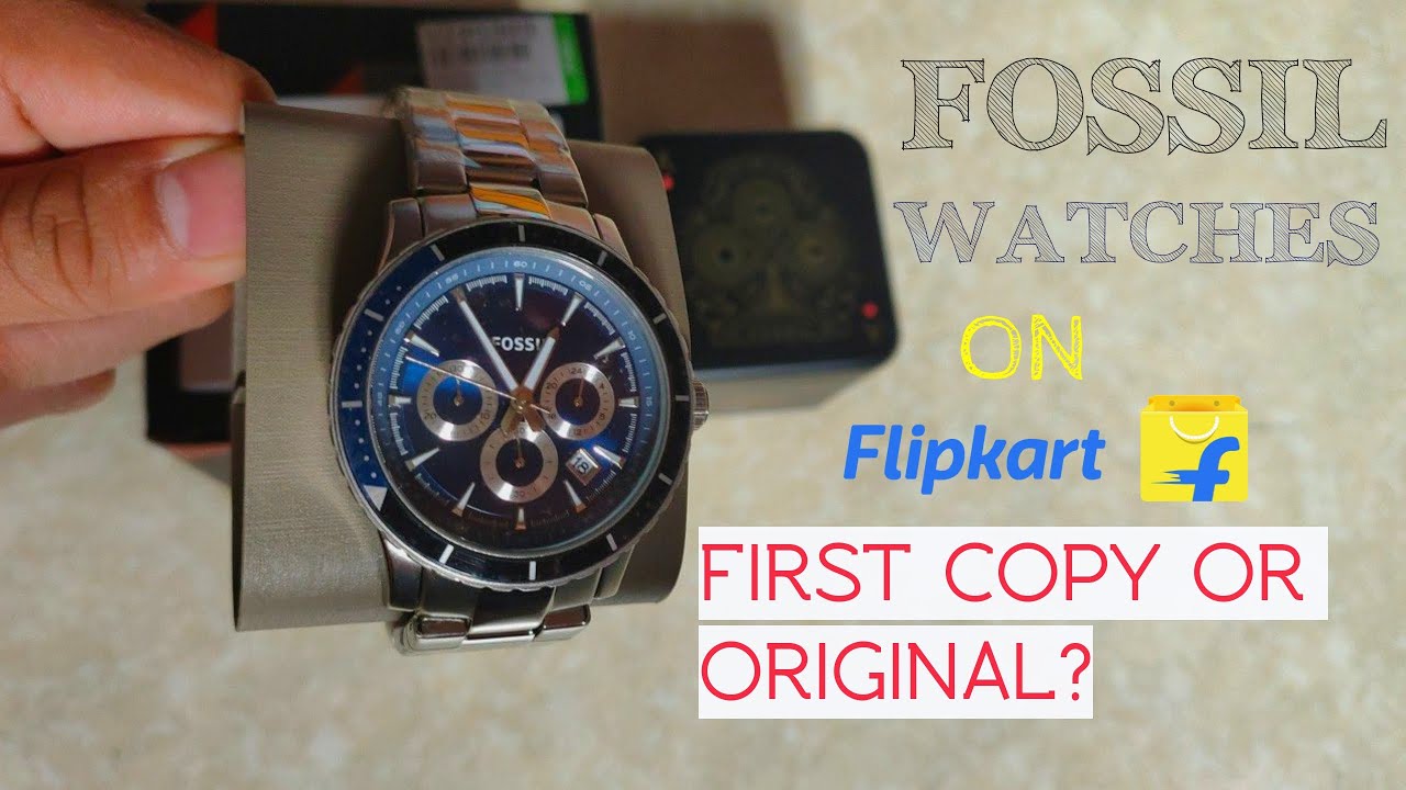 First Copy Fossil Watches On Flipkart? 