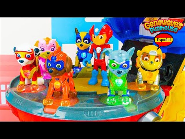 Video de aprendizaje de juguetes de la Patrulla Canina para niños