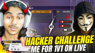 Jadugar Challenge Laka Gamer for 1 vs 1 on Live😱 औकात की बात - Garena freefire
