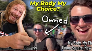 JP Reacts to Asking New Yorkers… My Body, My Choice?