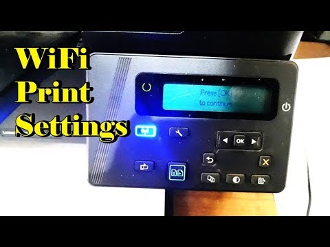 HP Laserjet pro MFP M126nw wifi Installation settings and Configure It Easily Print Through WiFi