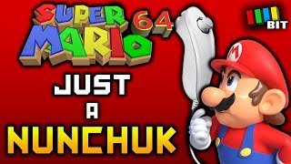 Beating Super Mario 64 Using Only a NUNCHUK [TetraBitGaming]