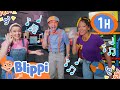 Blippi, Meekah, and Ms. Rachel&#39;s Musical Exploration! | 🎵 Blippi | Moonbug Kids Explore With Me!