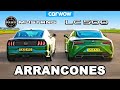 Ford Mustang v Lexus LC500 - ARRANCONES V8