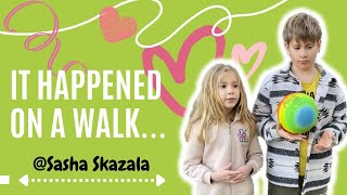 It happened on a walk… 😱@SashaSkazala