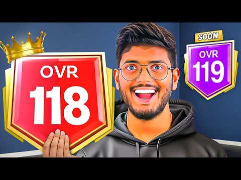 I Upgraded to 118 OVR Finally in FC MOBILE!