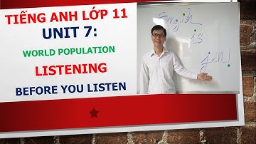 Tiếng Anh lớp 11 - Học SGK - Unit 7: World population - Listening - Before you listen