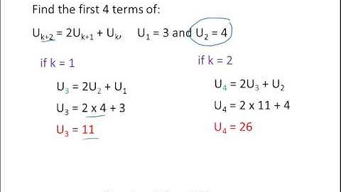 C1 ch6 recurrence relationships