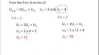 C1 ch6 recurrence relationships