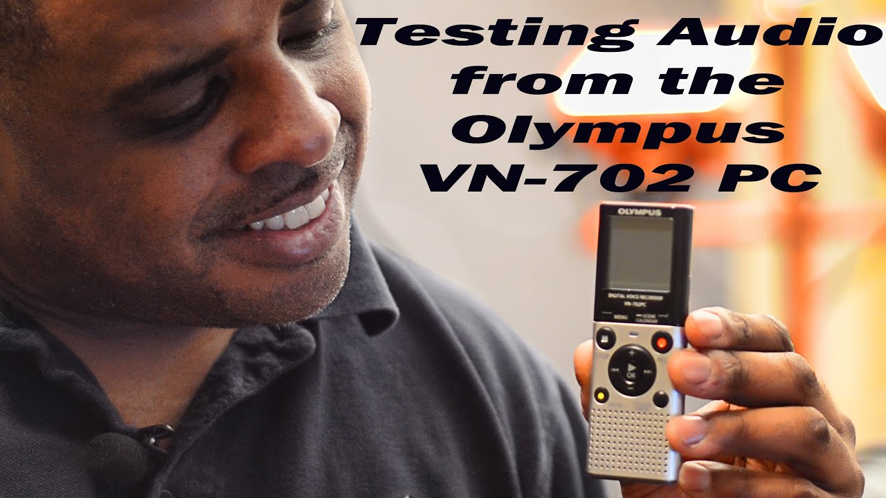 Testing the Olympus VN-702 PC Voice Recorder - YouTube