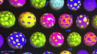 Amusement Park Indoor Colorful Bouncy Ball Game Interactive Jumping Ball Projection