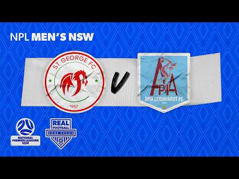 NPL Men's NSW - St George FC v APIA Leichhardt FC — football video