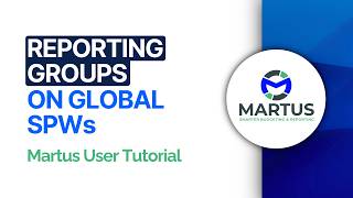 How to Use Reporting Groups in Global Special Purpose Worksheets