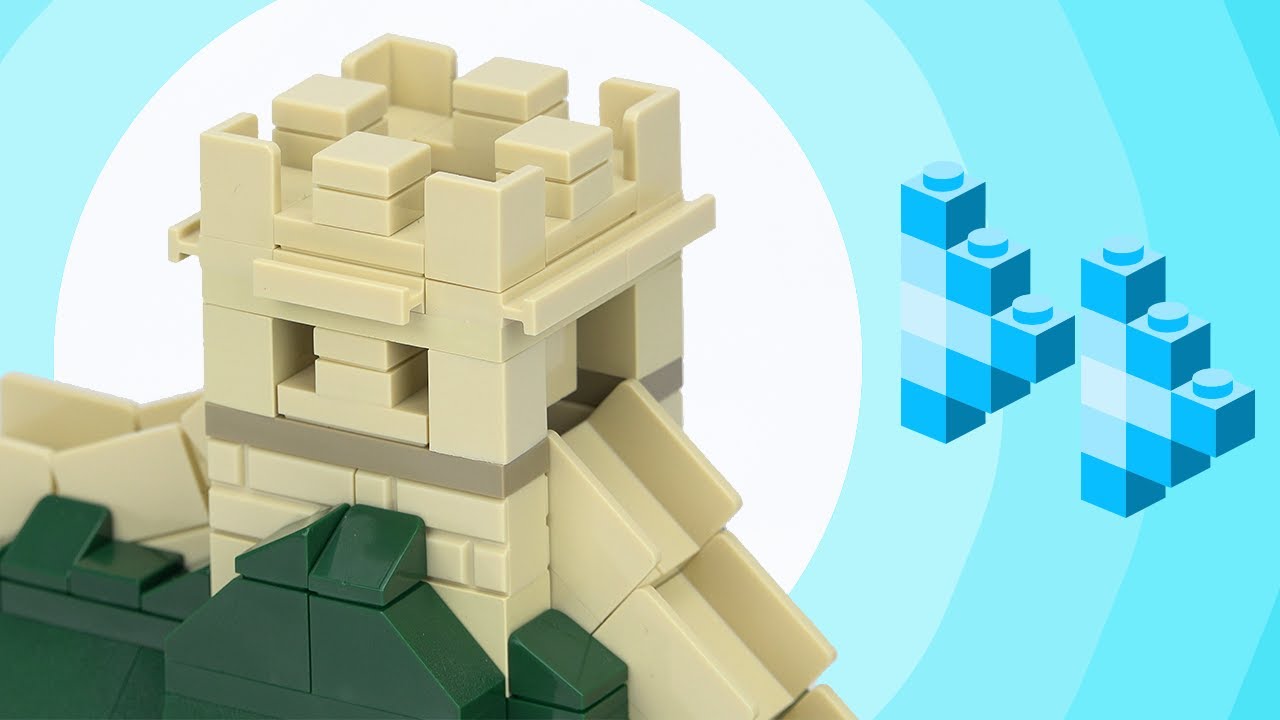 Fast Forward building the Great Wall of China [Lego 21041]