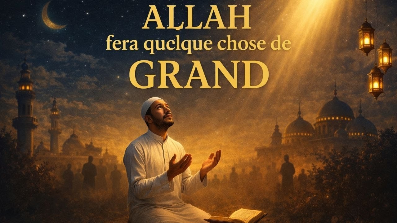Allah Prépare Quelque Chose de Grand : Peut-être Que C’est Vous !