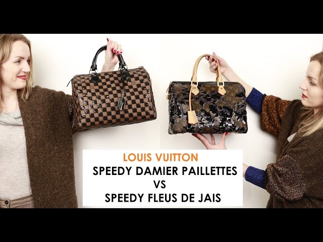 Louis Vuitton Damier Ebene Speedy 30 Paillettes Sequin – DAC