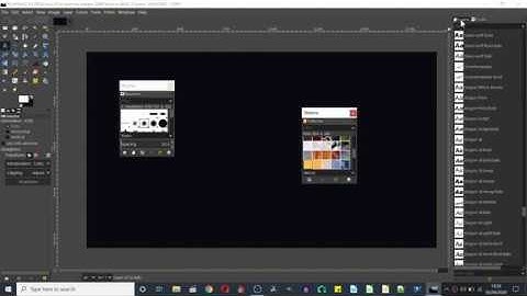 Gimp Tutorials: How To Split Docks And Manage Tabs In Gimp