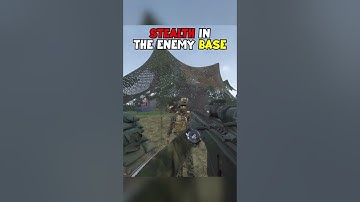 STEALTHING in Enemy Bases 😂🔥 #armareforger #gaming