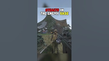 STEALTHING in Enemy Bases 😂🔥 #armareforger #gaming