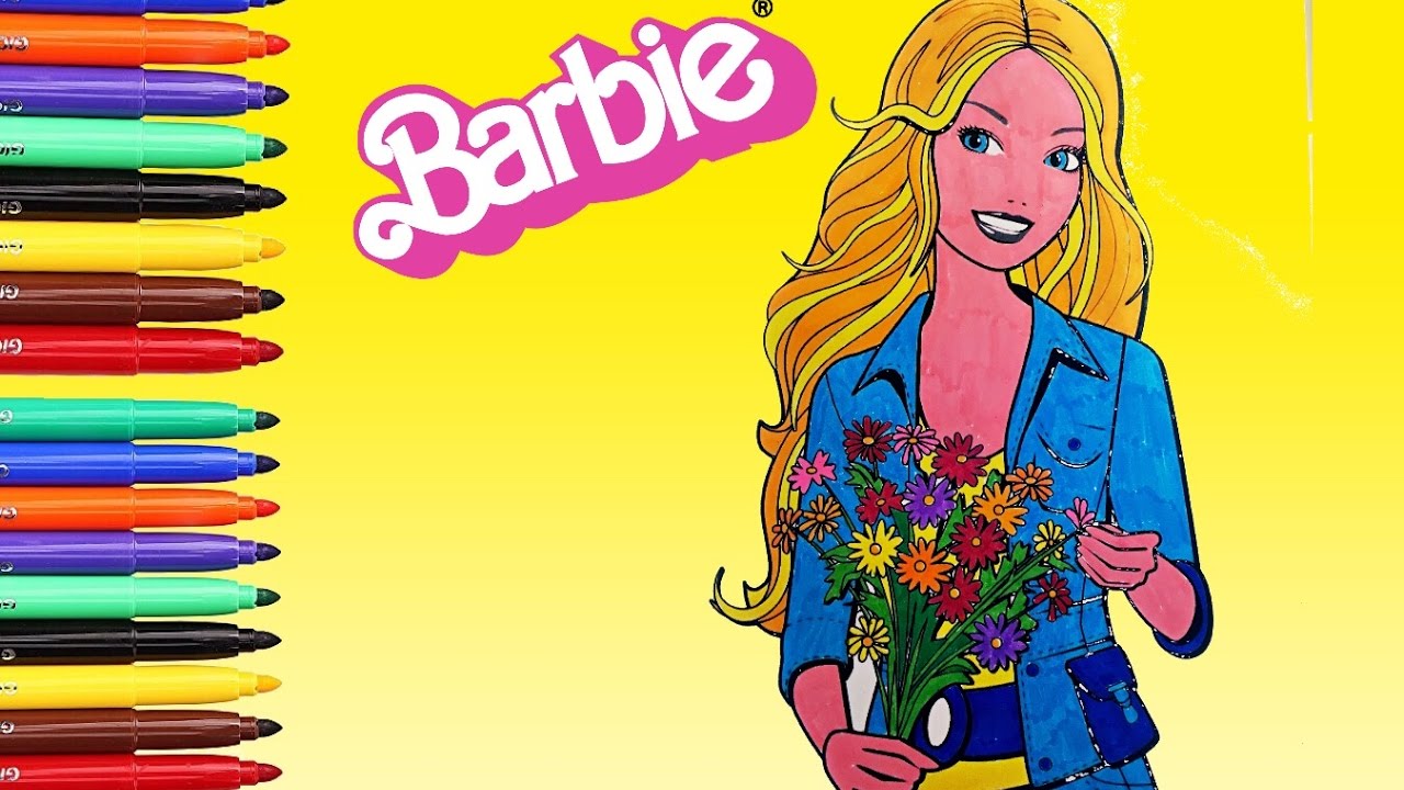 Coloring book Coloring pages fun Barbie coloring book Barbie da colorare