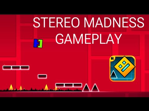 STEREO MADNESS gameplay Geometry dash - YouTube