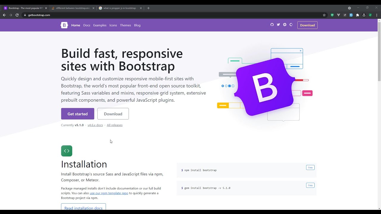 Bootstrap 5 Course - flexbox utilities - YouTube