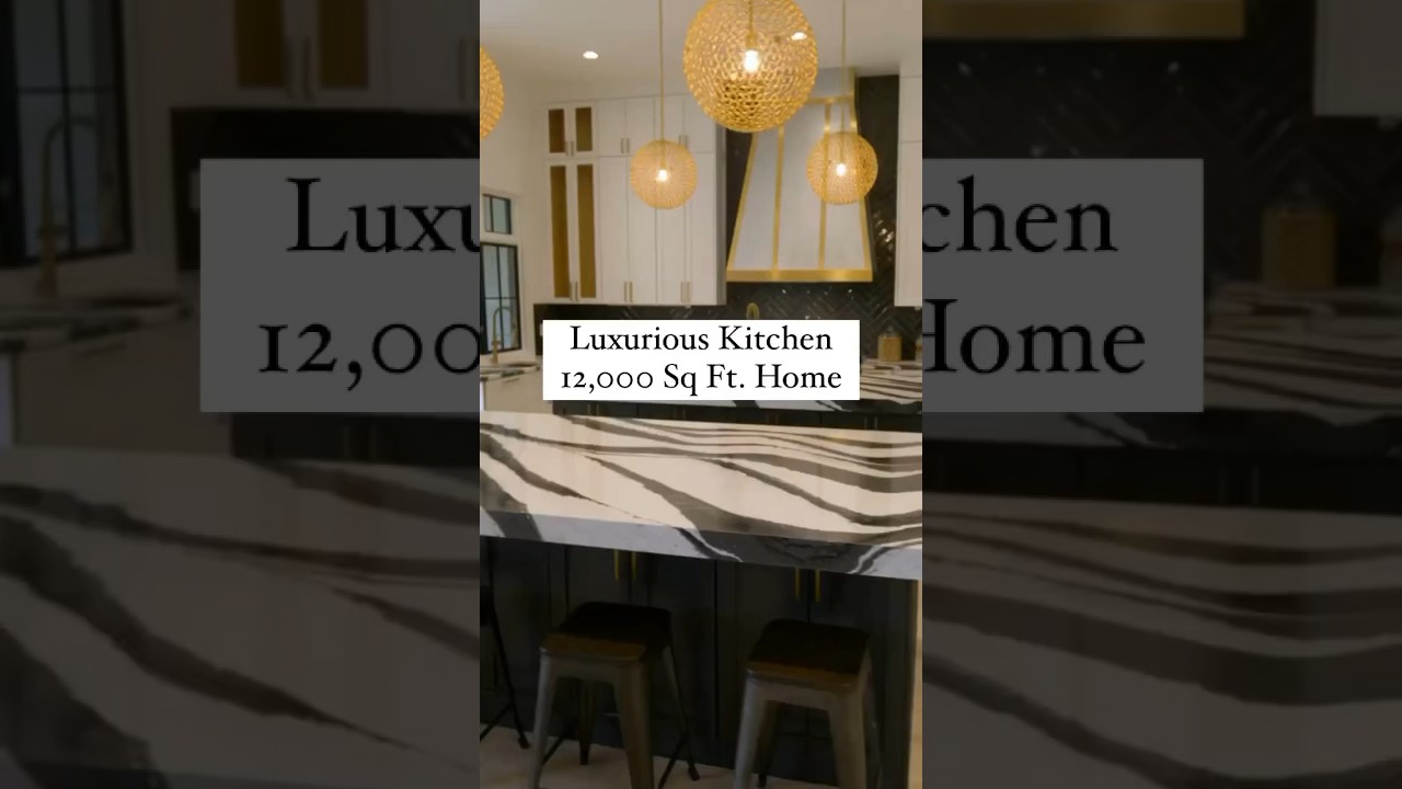 Luxury Kitchen 12,000SQFT Home 