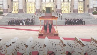 Chinese President Xi Jinping holds welcoming ceremony for Brazilian president