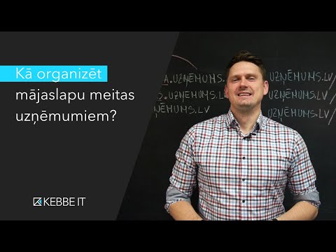 Video: Kā Organizēt Meistarklasi