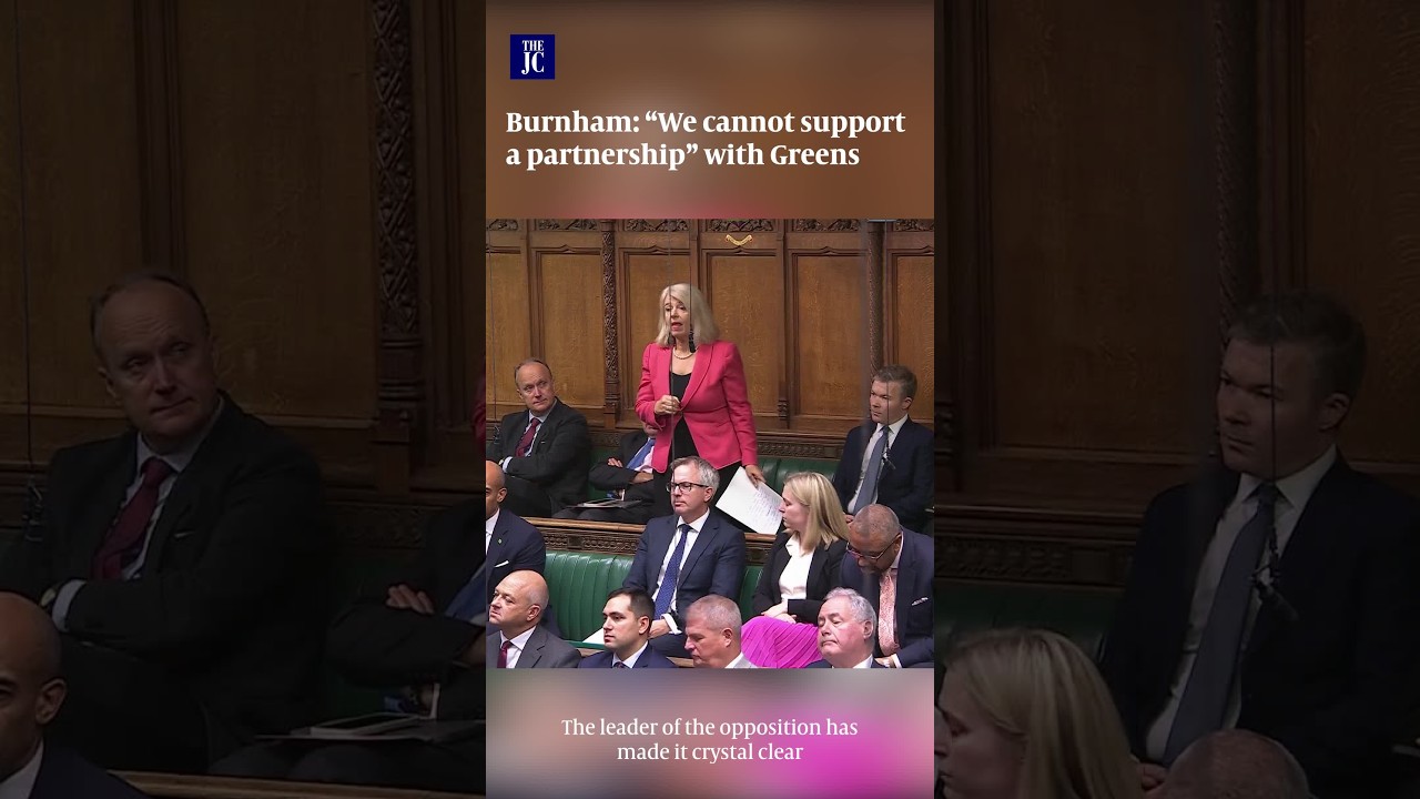 Andy Burnham: ‘We cannot support a partnership’ with Greens