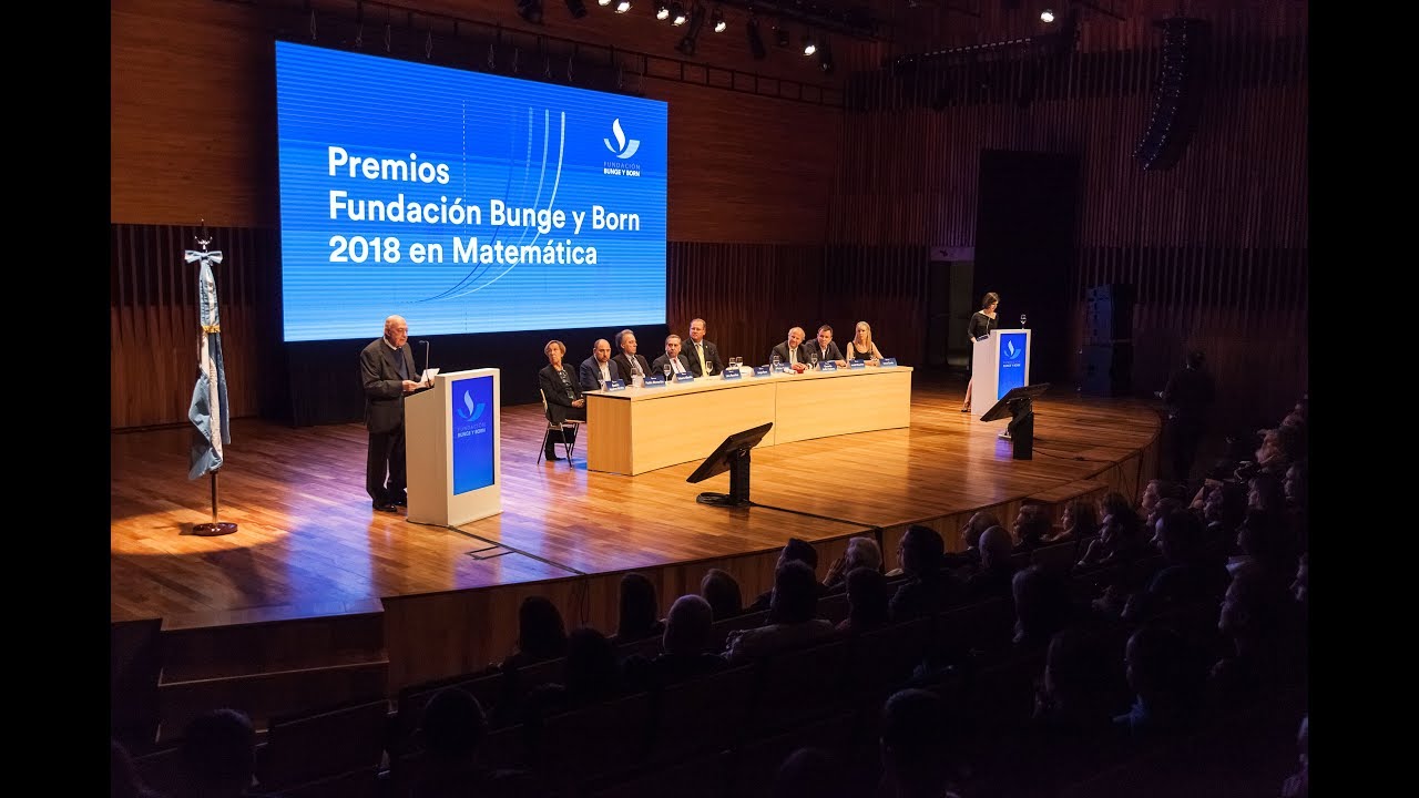 Premios Fundación Bunge y Born 2018 en Matemática - CCK