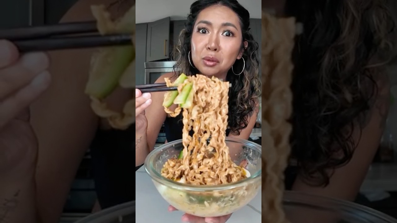 Пробуем волнистую лапшу Trader Joe’s 👀