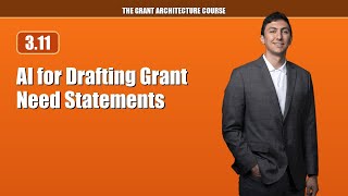 AI for Drafting Grant Need Statements | Grant Architect (3.11)