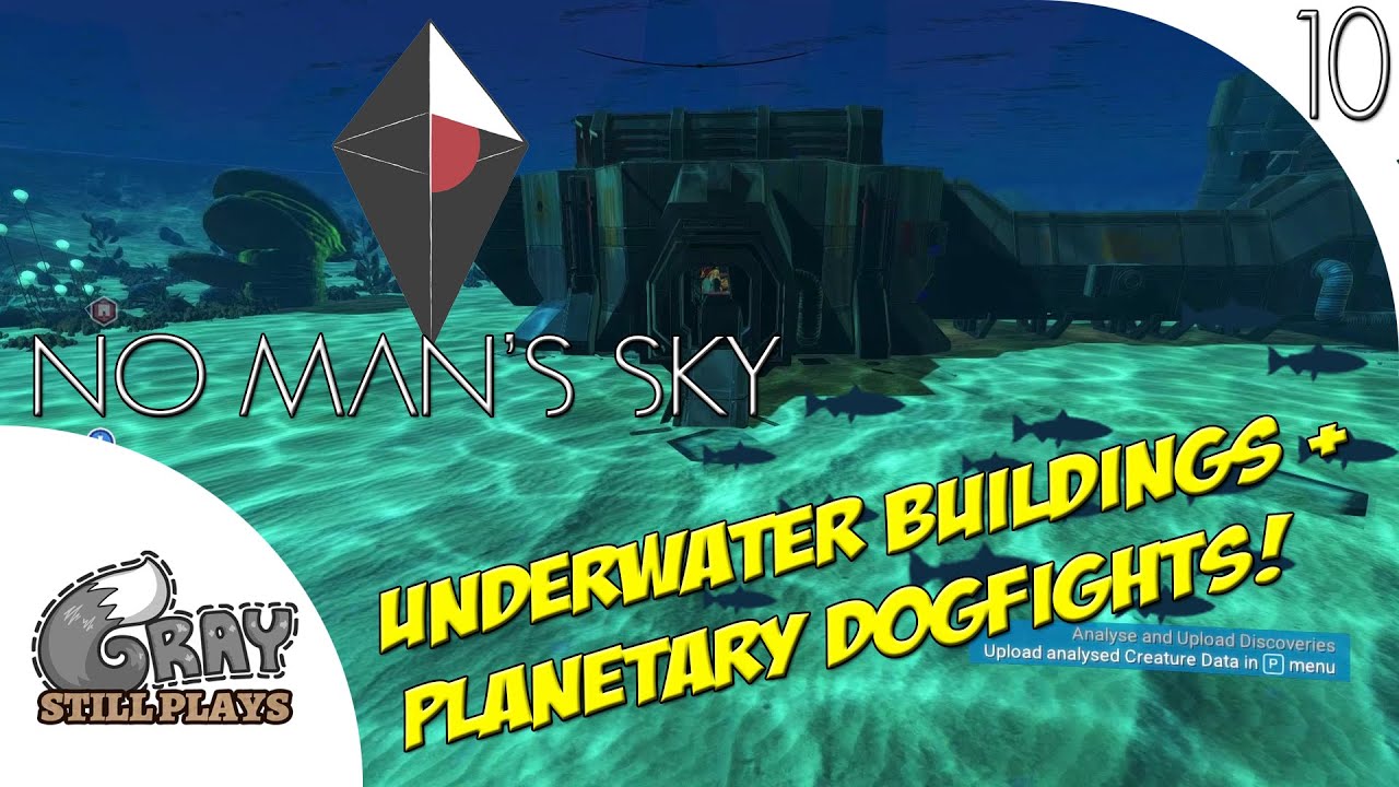 No Man's Sky PC Underwater Building Exploration and